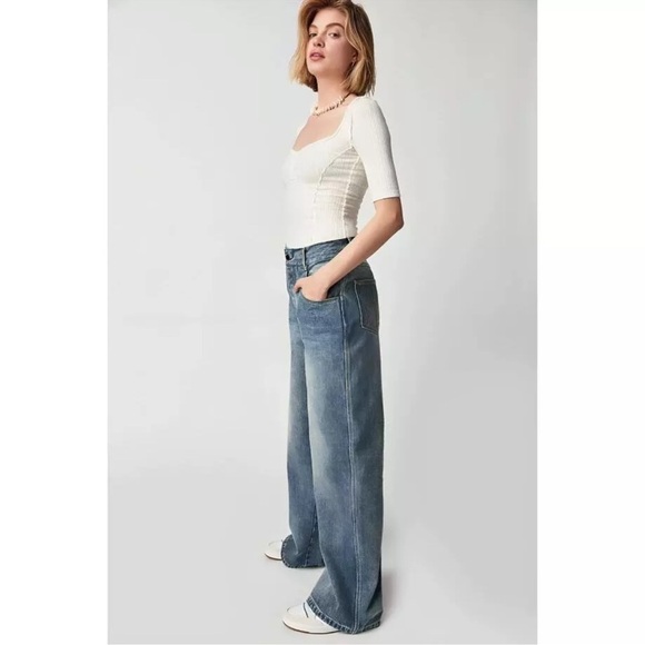 Ronny Kobo Shoshanne Denim Jeans in Blue Size 30 - Picture 1 of 13